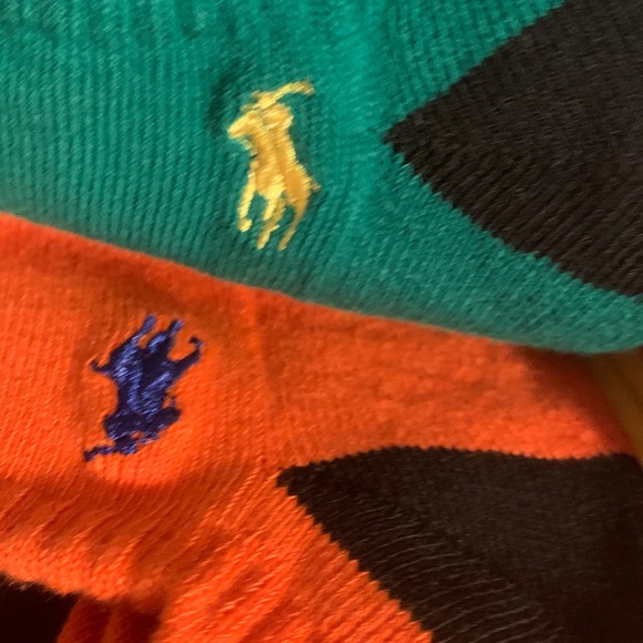 Polo by Ralph Lauren Men's Colorful Athletic Socks - Picture 4 of 6